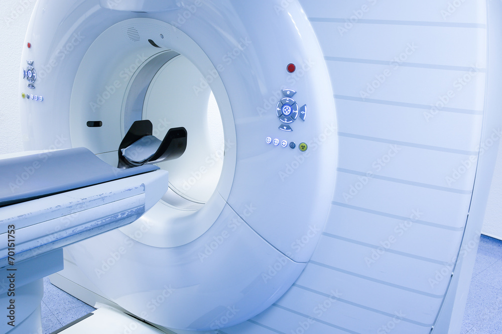 CT (Computed tomography) scanner in hospital