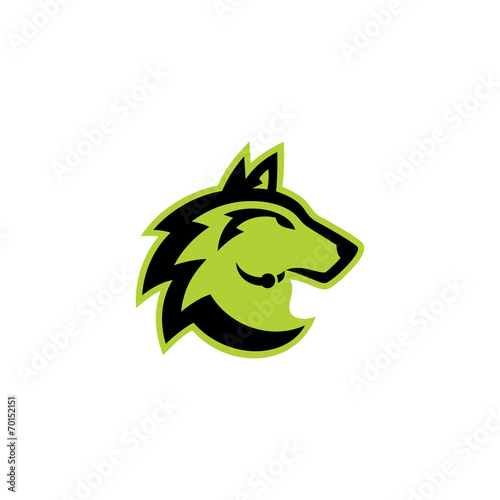 Wolf head sign