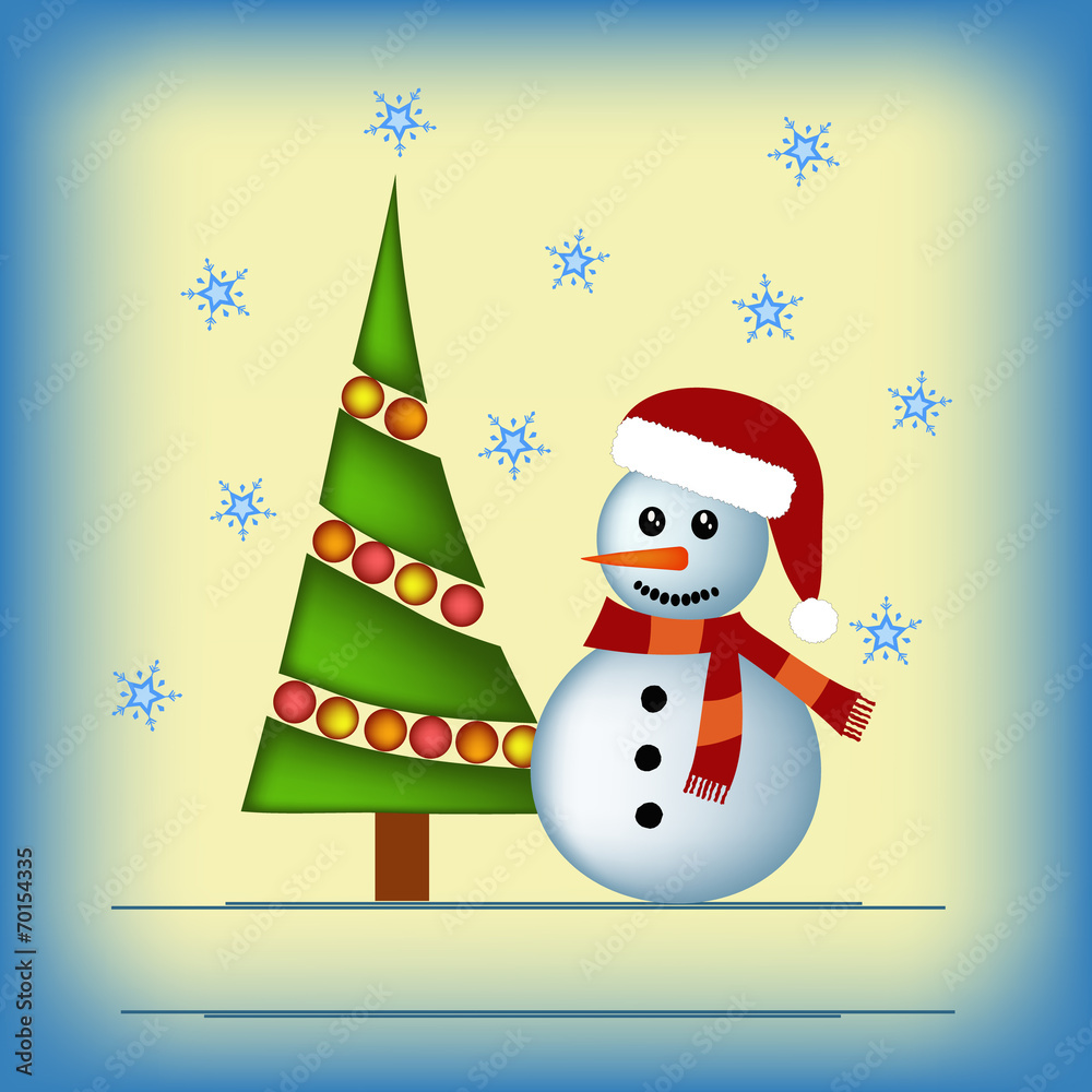winter christmas illustration winter christmas illustration