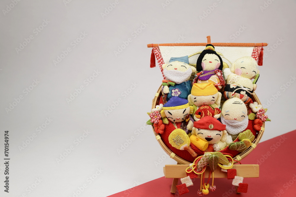 Fototapeta premium 七福神