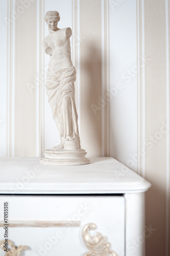 antique plaster statue
