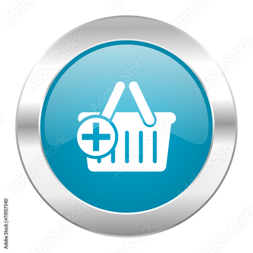 cart internet blue icon