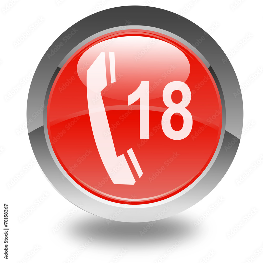 pour appeler les pompiers, le 18 pour appeler les pompiers, le 18