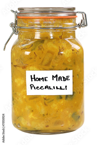 homemade piccalilli