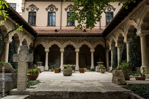 Stavropoleos Church yard