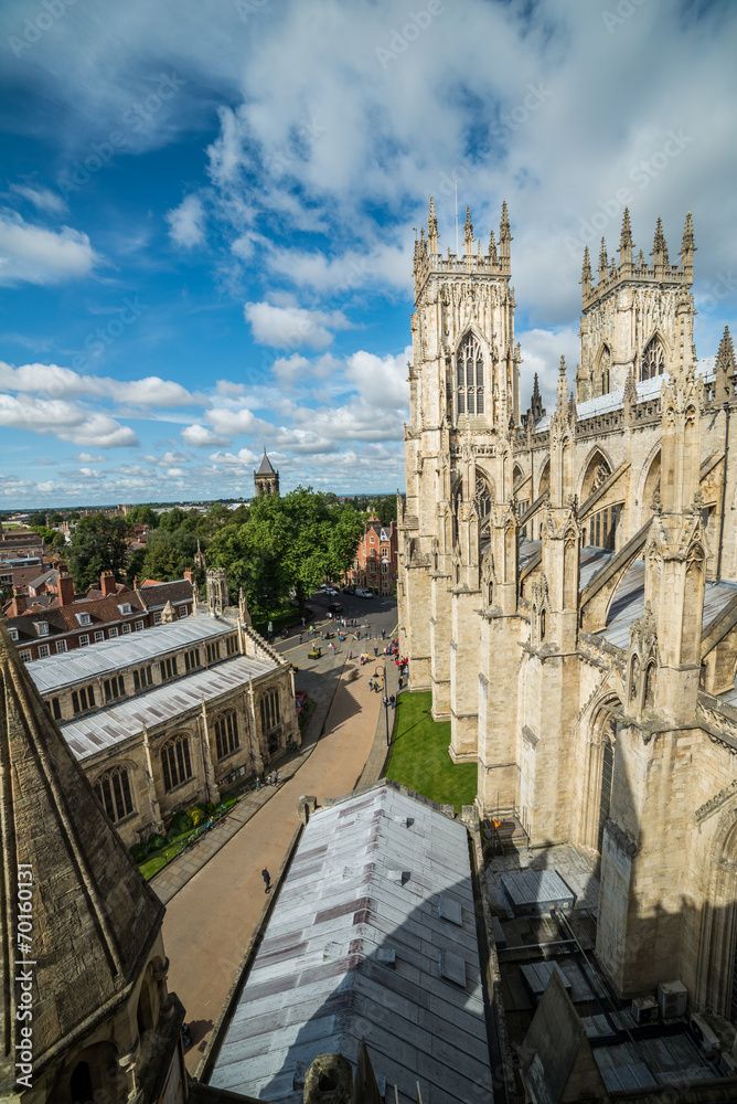 Fototapeta premium York Minster - towers