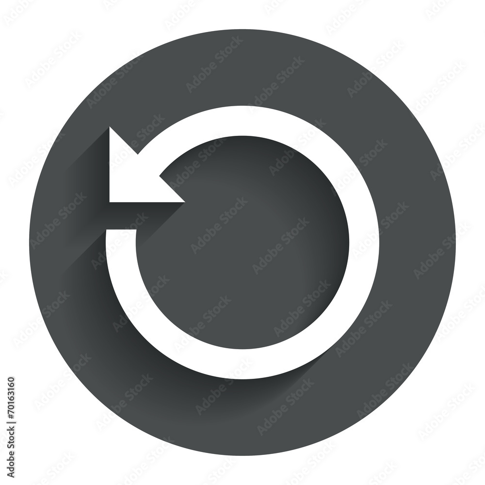 Repeat icon. Refresh symbol. Loop sign. Repeat icon. Refresh symbol. Loop sign.