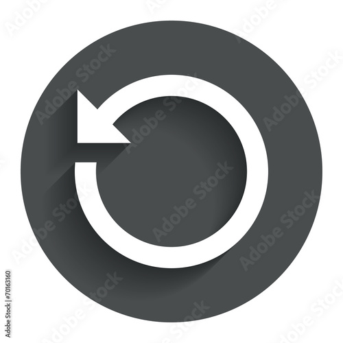Repeat icon. Refresh symbol. Loop sign.