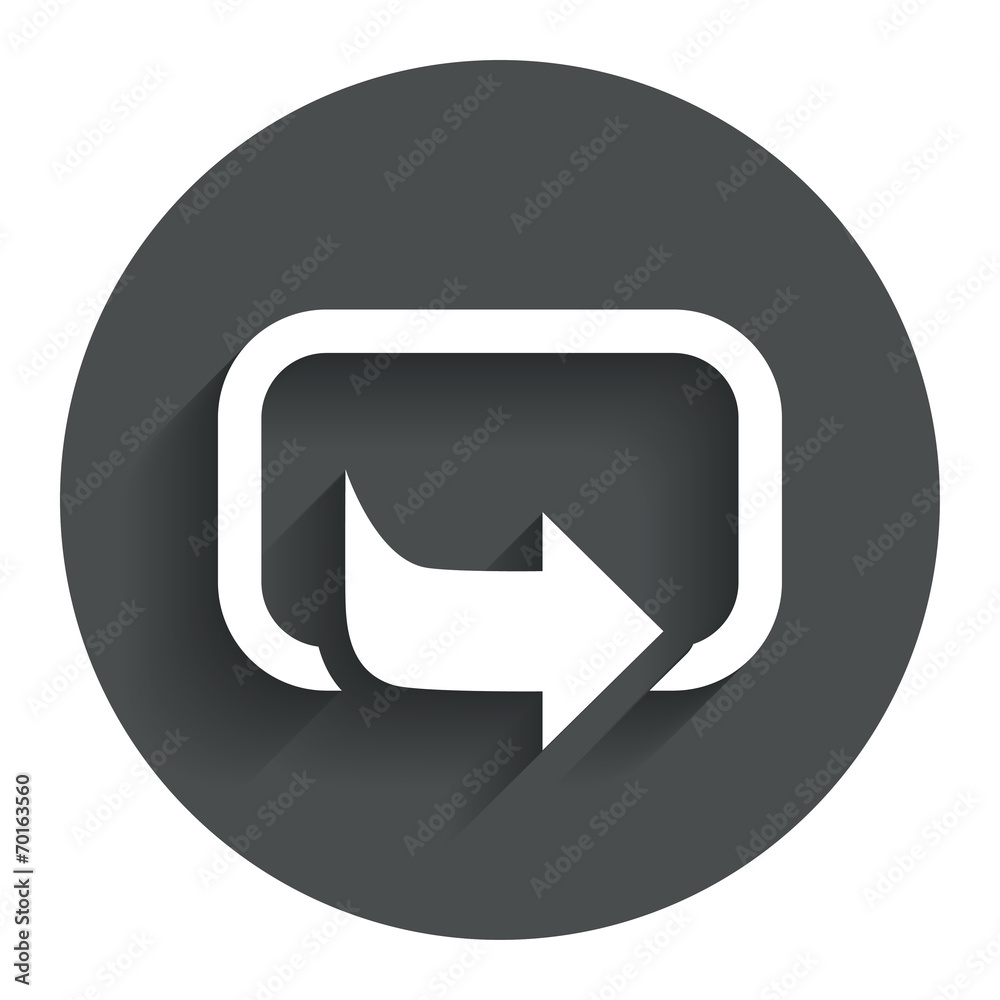 Action sign icon. Share symbol. Action sign icon. Share symbol.