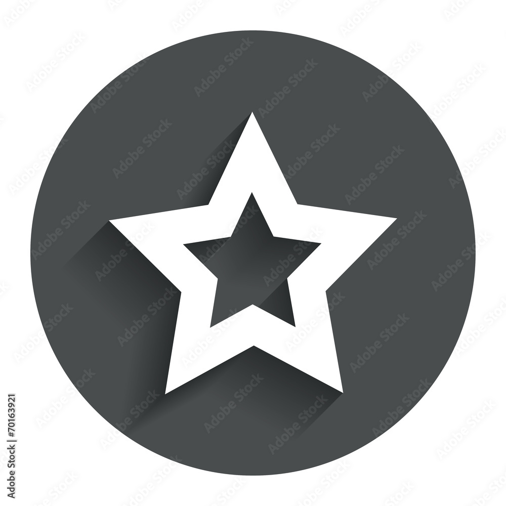 Star sign icon. Favorite button. Navigation Star sign icon. Favorite button. Navigation