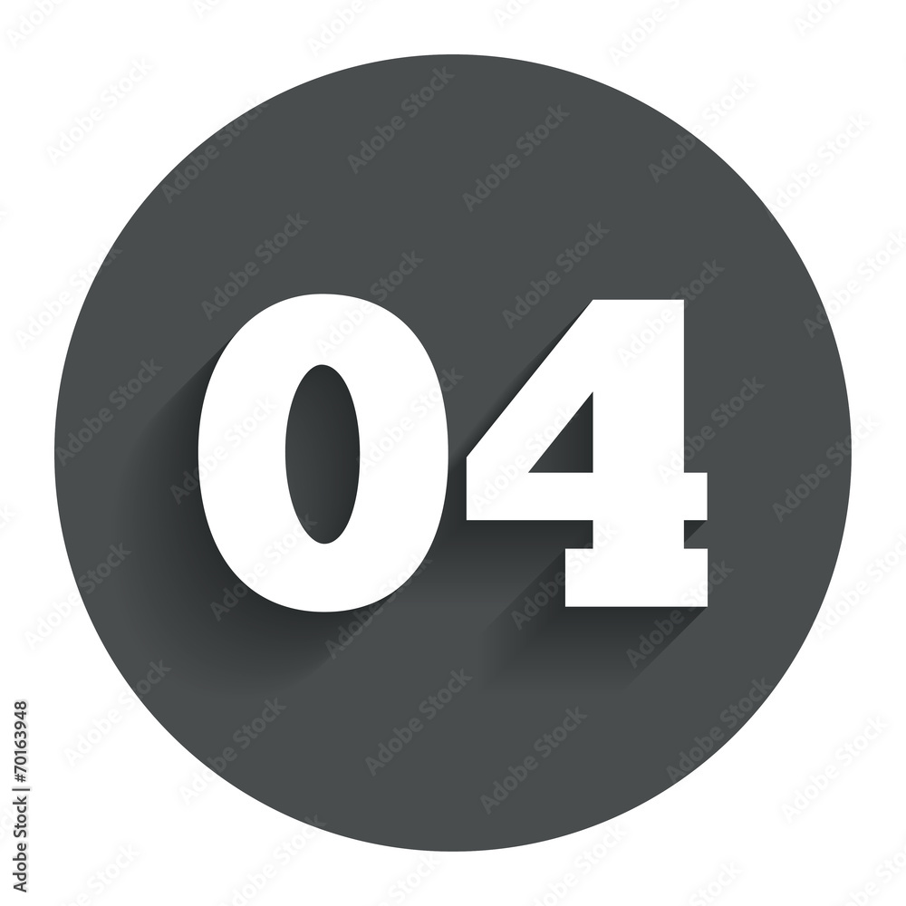 Fourth step sign. Loading process symbol. Fourth step sign. Loading process symbol.