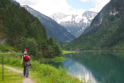 Wanderer im Zillertal - Alpen © VRD