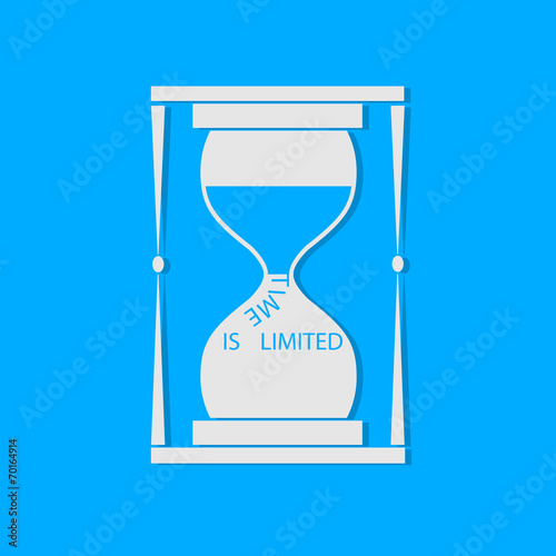 Your time is limited concept