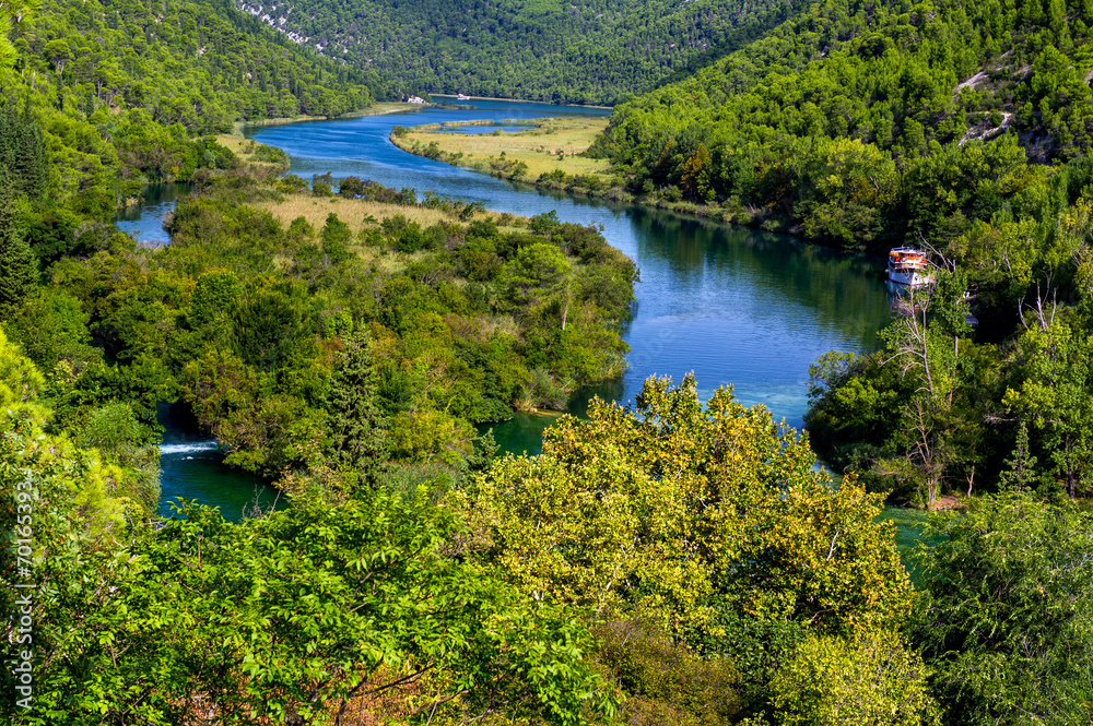 Waterfalls Krka Waterfalls Krka