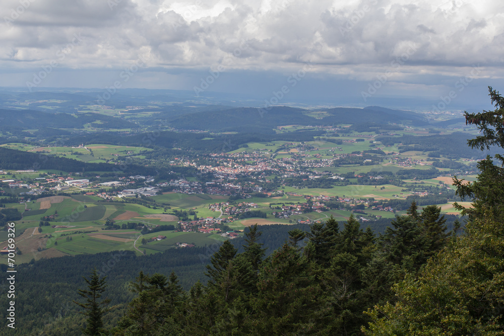 panorama view to Koetzting