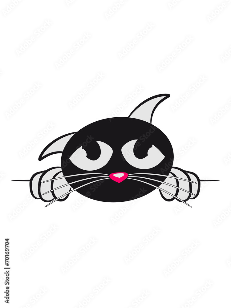 Obraz premium Katze süss traurig