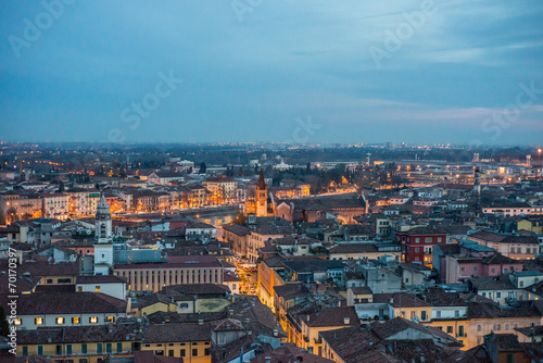 Verona A Sunset from the highest tower of the city