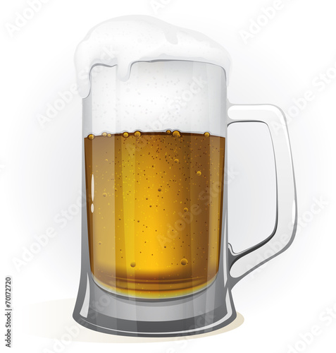 Glass of  beer