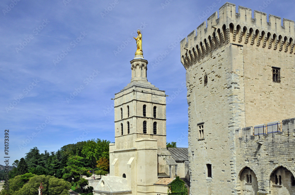 Avignone, Palazzo dei Papi e Notre Dame des Domes