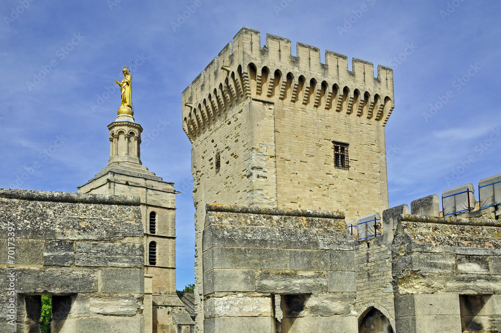Avignone, Palazzo dei Papi e Notre Dame des Domes Avignone, Palazzo dei Papi e Notre Dame des Domes