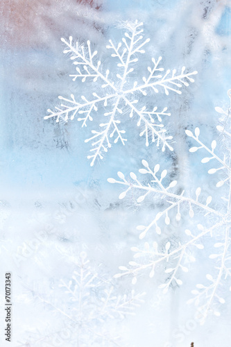snowflakes on the window © ellemarien7