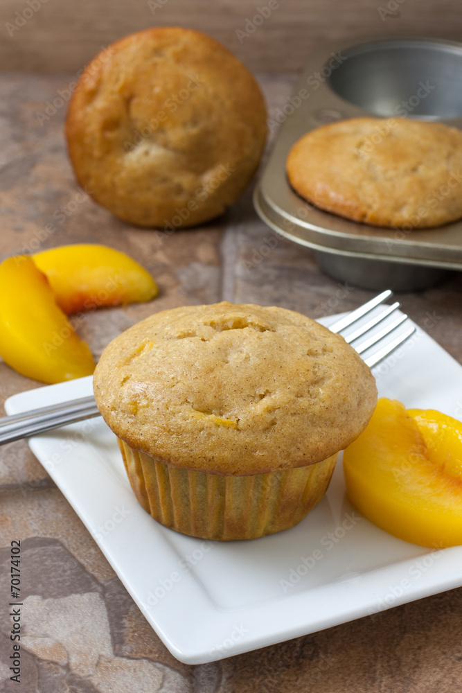 Peach Muffins