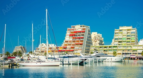 Obraz na płótnie Port de la Grande Motte en France