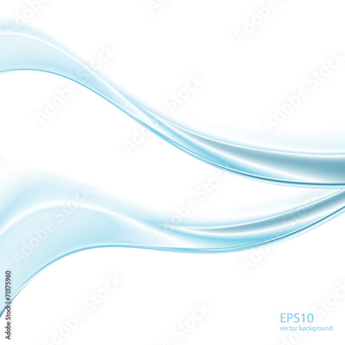 Vector abstract waves background