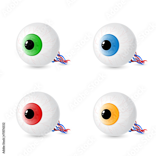 Set of eyes