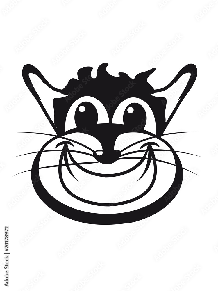 Katze Gesicht süss lieb frech