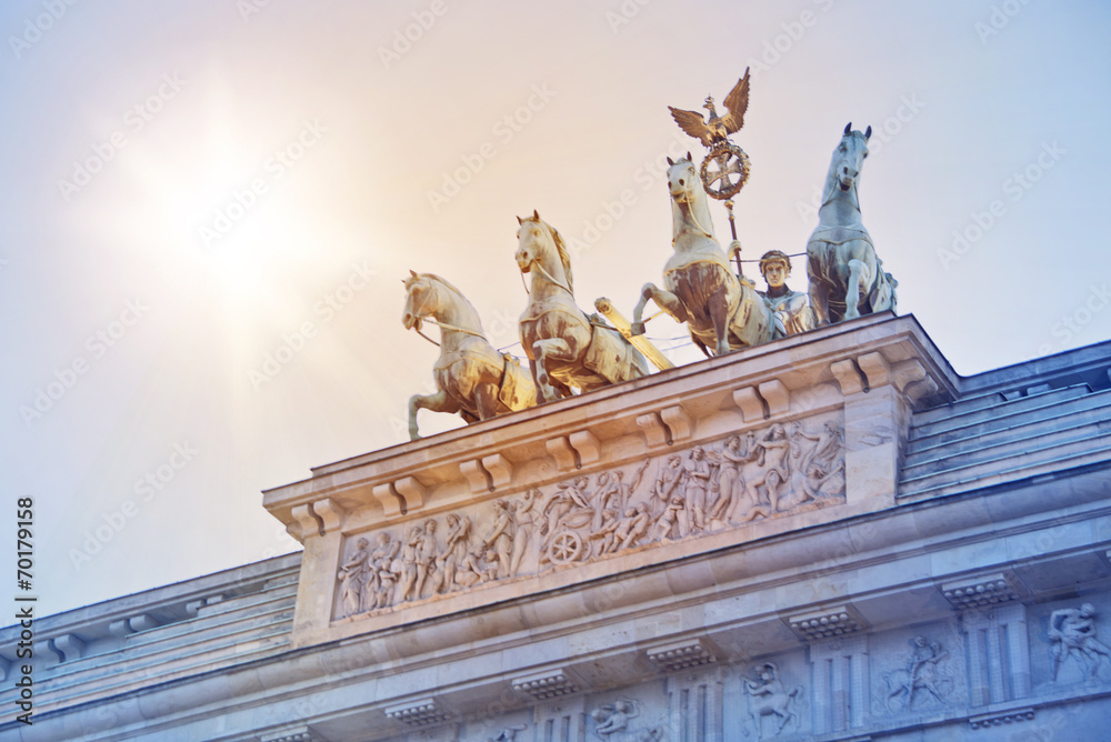 Obraz premium Quadriga