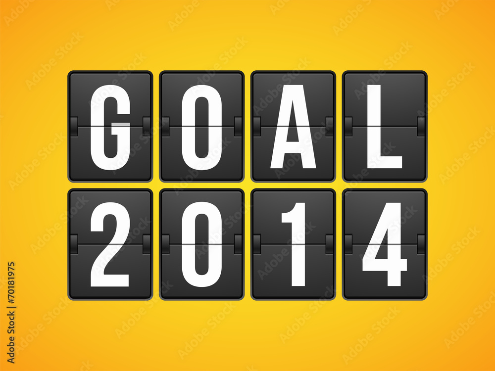 Goal football soccer concept letter Goal football soccer concept letter