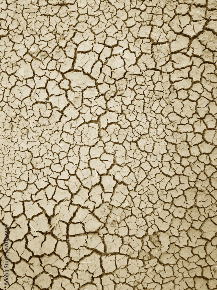Cracks on the ground Cracks on the ground
