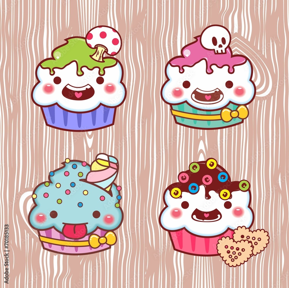 cupcake cartoon 22