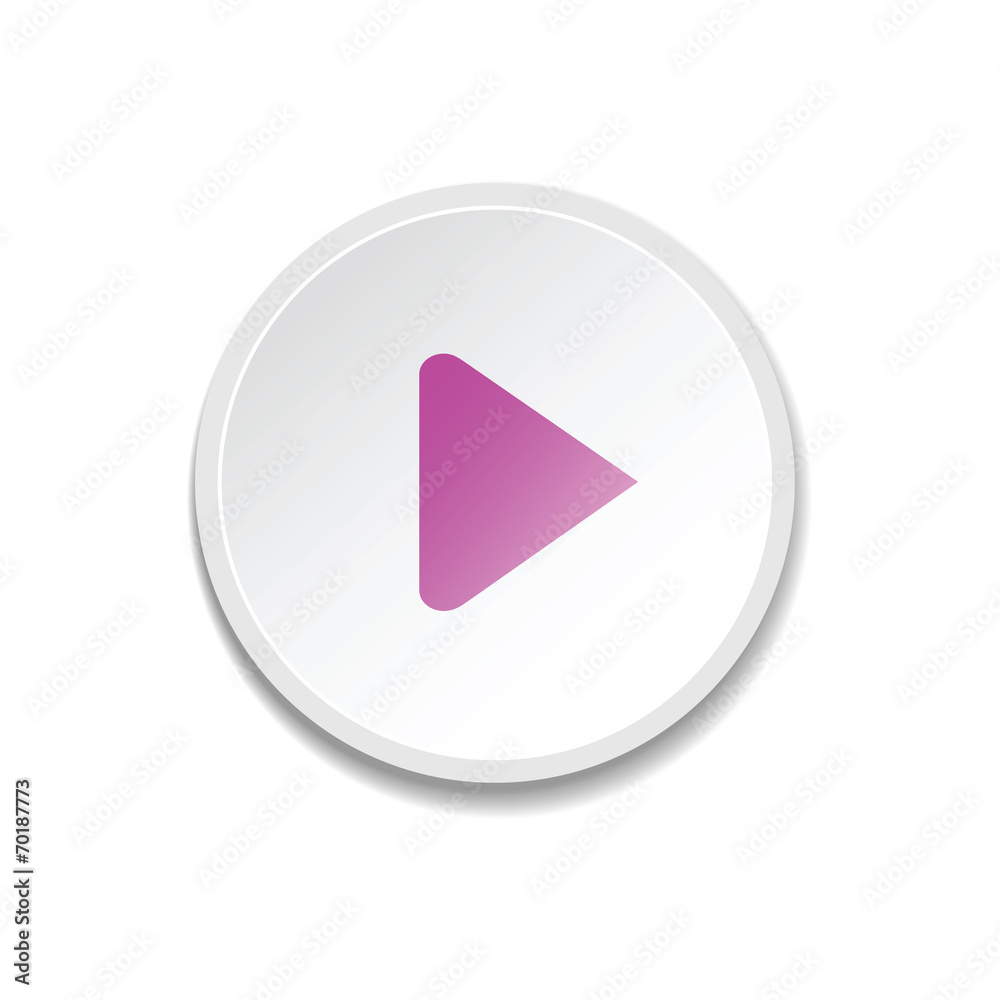 Play Button. Metal player buttons. vector illustration Play Button. Metal player buttons. vector illustration