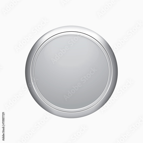 Internet button on white background