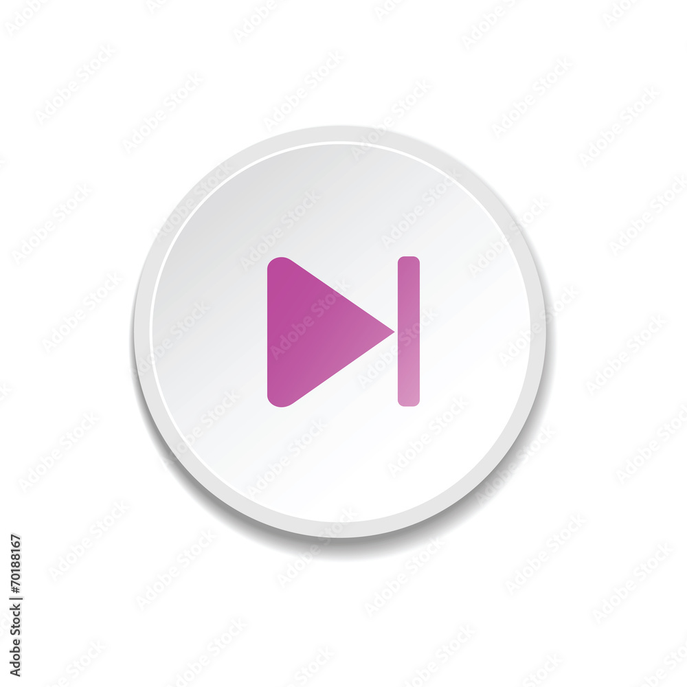 Media player buttons. internet icon. vector illustration Media player buttons. internet icon. vector illustration
