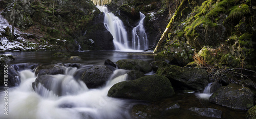 Falkauwasserfall Winter