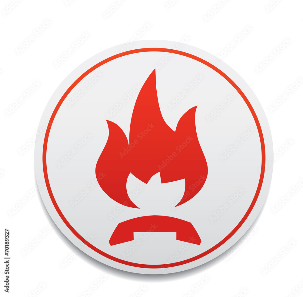Hot line icon. Hot line icon.