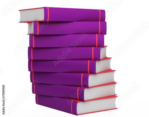 Obraz na płótnie purple book