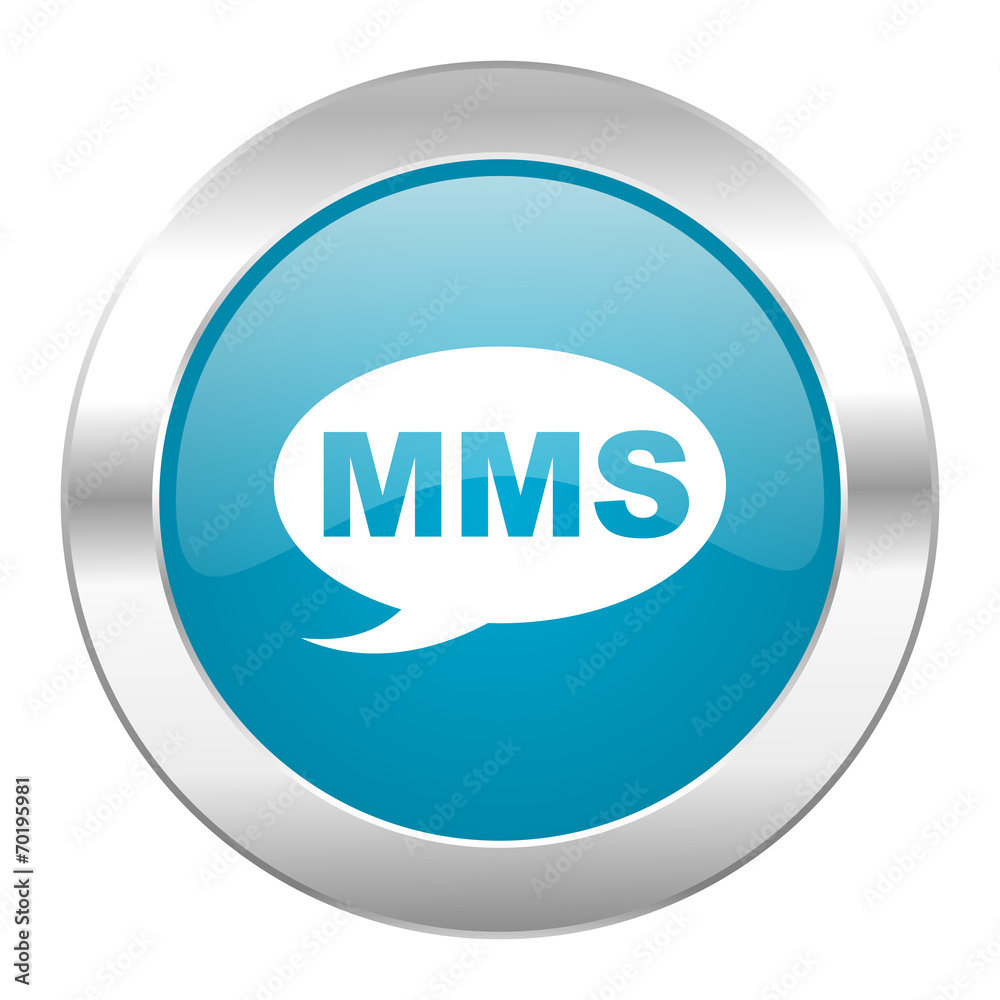 mms internet blue icon mms internet blue icon
