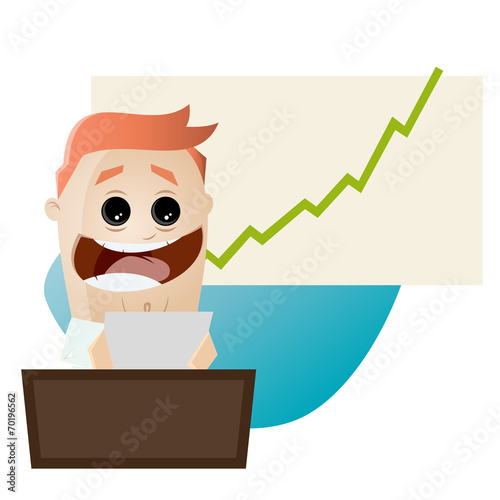 börse kurs nachricht business mann