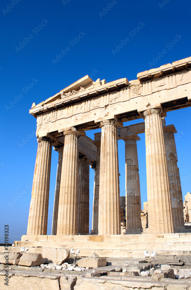 Parthenon on the Acropolis, Athens, Greece