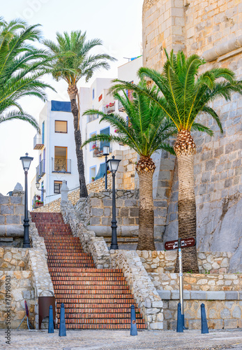 Beautiful view in Peniscola. Valencia, Spain photo