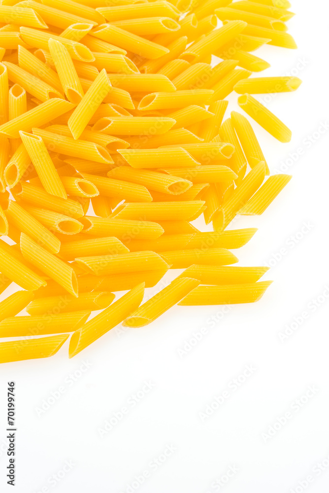Fototapeta premium Pasta isolated on white background