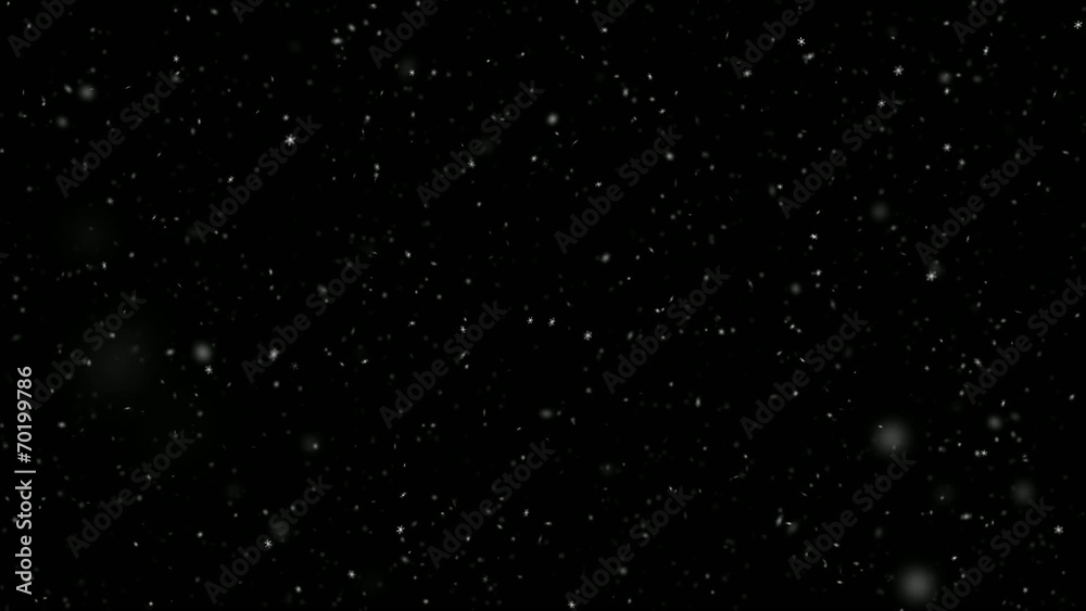 Snowy night