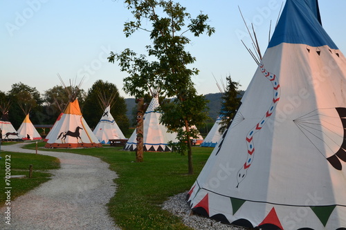 фотографія Accampamento indiano