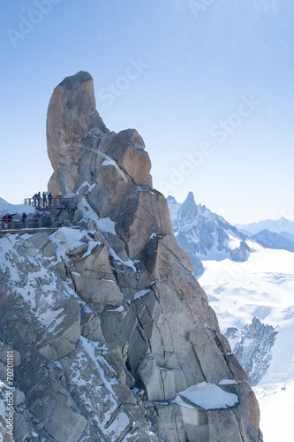 Mont Blanc rocks