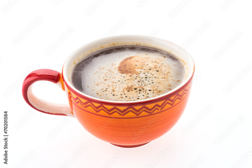 Fototapeta premium Coffee cup isolated on white background