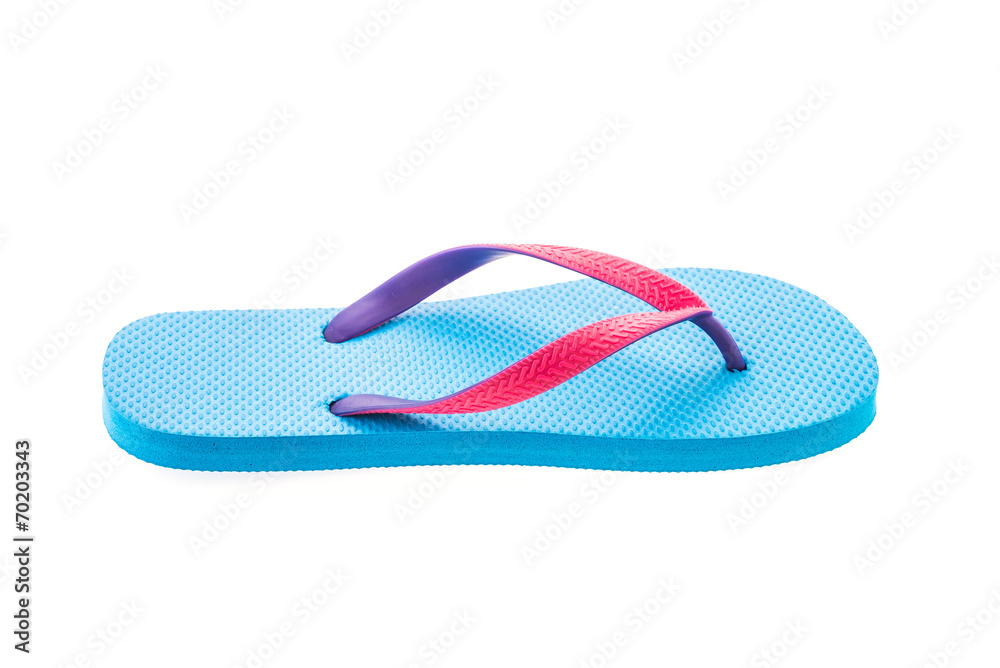 Flip flop isolated on white background Flip flop isolated on white background